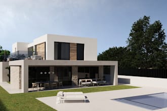 redesign house exterior, cape cod,ranch rendering,craftsman,cottage tudor render