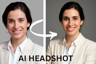 do protrait photo, headshot editing, face swap, beauty skin retouching
