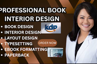 design professional book interiors ready for print amazon kdp digital publishing
