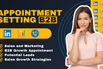 be your b2b appointment setter and b2b sales manager