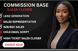 be your sales closer, sales agent, sales rep, cold calling, telemarketing, sales