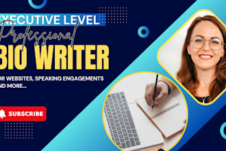 write an impressive professional bio