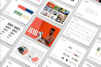 create the brand kit, brand design, logo, brand book