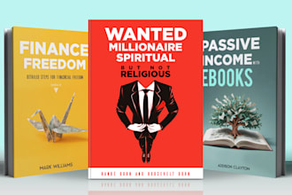 design professional minimal book and ebook covers