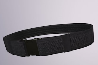 make 3d belt 3d garment 3d jersey 3d belt buckle design and 3d rendering
