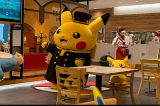 booked ghibli museum ticket, kirby cafe , pokemon cafe reservation for you
