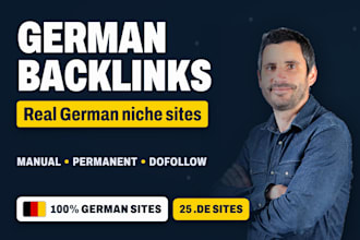build german backlinks on real german niche blogs