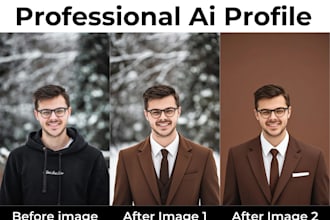 do ai profile headshot, professional social media image, ai influencer image