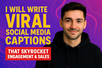 deliver high quality social media captions powered by ai