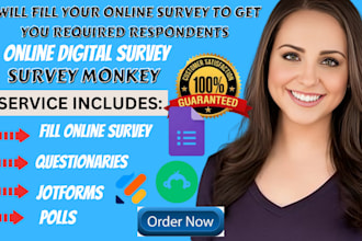 recruit 500 respondents to fill your online survey and poll google forms