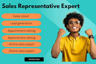 be your expert sales closer and lead generator for online sales