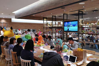 purchase ghibli museum ticket, pokemon cafe reservation