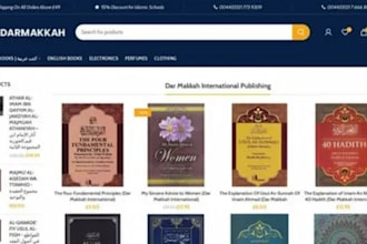design islamic bookstore, dua book, arabic bookstore, quran learning website