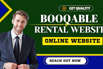 build booqable rental website, online booking appointment