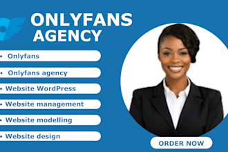 design onlyfans agency onlyfans promotion website management website modelling