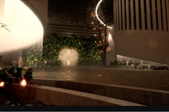 refurbish office interior,lobby animation,clinic reception,home clinic design
