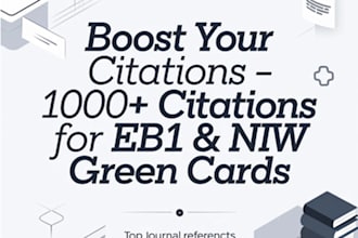 track article citation metrics on google scholar for eb1