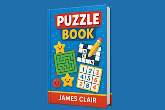 create puzzle book maze puzzle crosswood puzzle sudoku puzzle kindergarten book