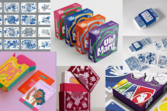 design card game board game game box mockedup board game design