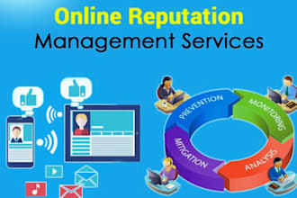 offer online reputation management, repair, and SEO services