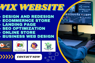wix website design online store redesign business web for ecommerce or coaches