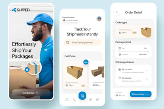 build ai shipping tracker app, delivery route optimizer app, logistics app