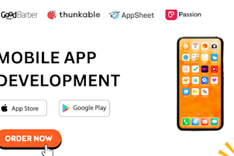 build mobile app using appsheet goodbarber glide thunkable passion io softr