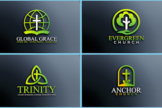 design a stunning and unique church logo that inspires