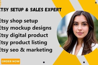 create an etsy shop with optimized etsy SEO listing