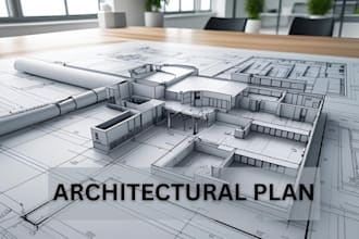 draw architectural plans in autocad 2d for city permit in texas california