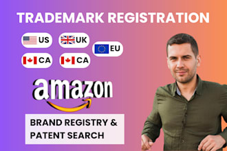 do patent search and trademark registration in UK, US, europe