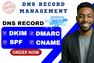fix dns record for email deliverability by setting up spf, dkim, dmarc, and mx