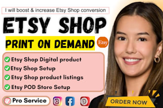 setup etsy digital product, etsy shop branding, etsy pod, etsy product listing