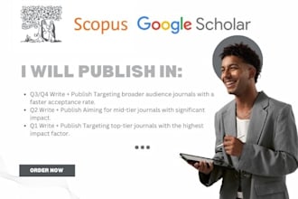 write and publish articles in scopus, sci, isi, scie indexed journals