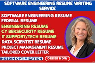 write ats software engineering resume USA jobs, federal resume, executive resume