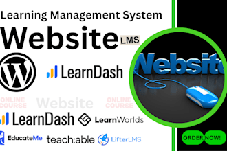 elearning website with learndash tutor lms in wordpress salesfunnel gphighlevel