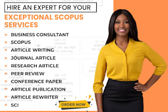 write article scopus elsevier ieee springer sci isi scie indexed journal