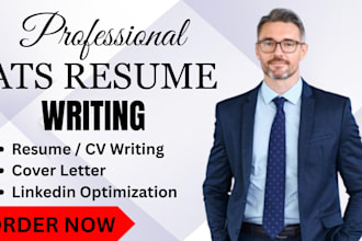 write and optimize your resume, cover letter, and linkedin for career growth