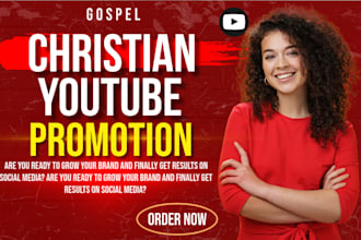 christian youtube video promotion, gospel music promotion