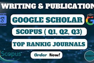 write, rewrite publish article in q1,  q2, q3, q4 scopus indexed journals
