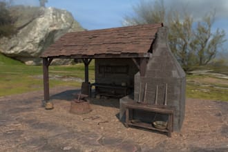 do unreal engine 3d game environment metaverse level design vrchat world, 3d map