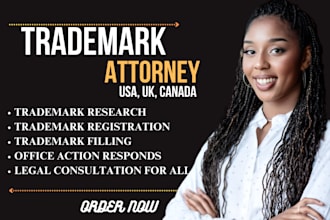 do trademark registration in the USA, UK, canada and search