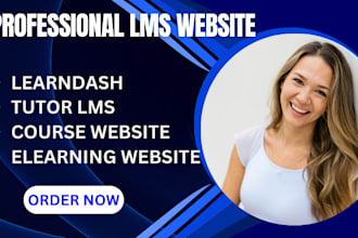 build wordpress lms website with learndash, buddyboss tutor lms pro, masterstudy