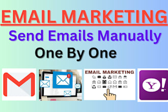 provide manually send emails one by one