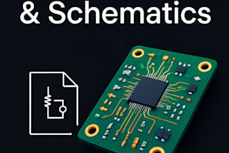 design schematics, create pcb layouts, and provide gerber and bom files