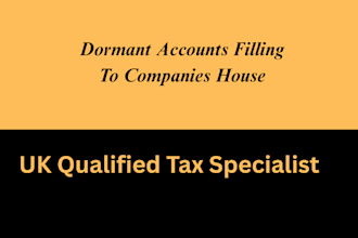 file your UK company tax and dormant accounts professionally