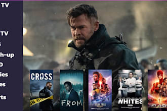 develop a custom iptv app with live TV, vod, epg for android, TV, and mobile