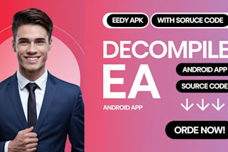 decompile ea files and unlock the source code, recompile eas, forex ea