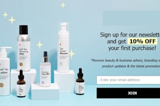 design private label supplement shopify store supplement website dropshipping