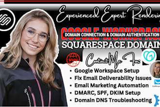 fix google workspace issue, systeme io email deliverability, squarespace domain